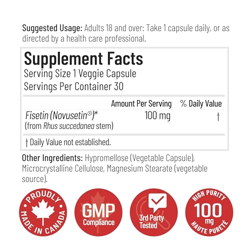 Arcwell - Fisetin, 100mg/60caps - Image 10