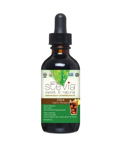 Crave Stevia - Cola Liq. Stevia 30ml - Image 1