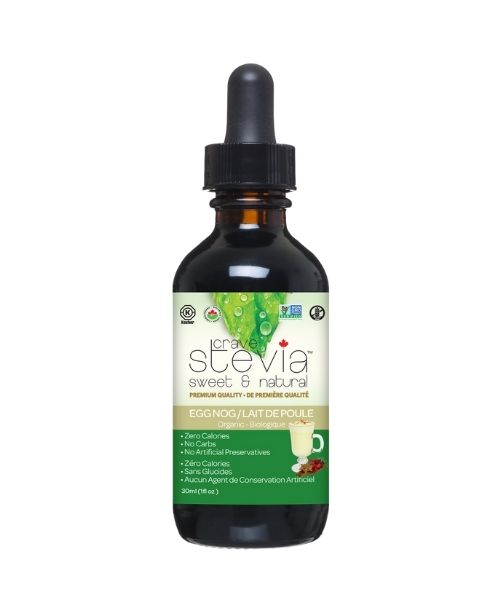 Crave Stevia - Eggnog Liq. Stevia 30ml - Image 1