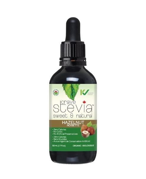 Crave Stevia - Hazelnut Liq. Stevia 50ml - Image 1