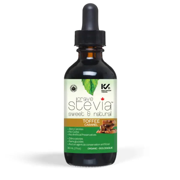 Crave Stevia - Toffee Liq. Stevia 50ml - Image 1