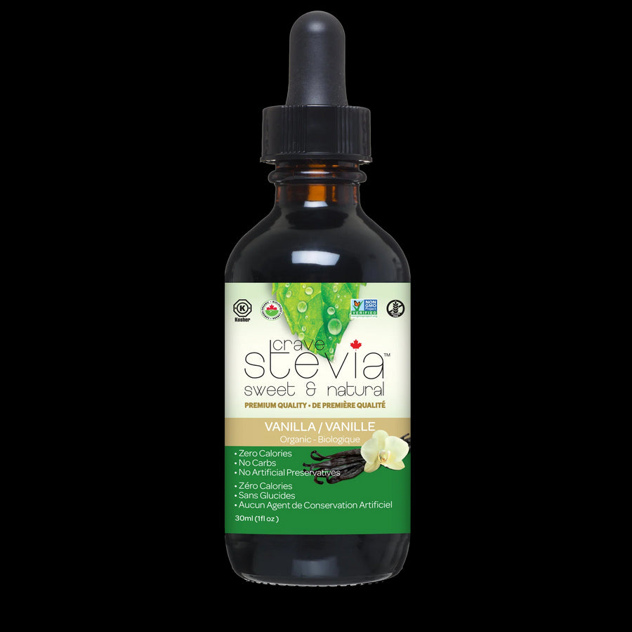 Crave Stevia - Vanilla Liq. Stevia 50ml - Image 1