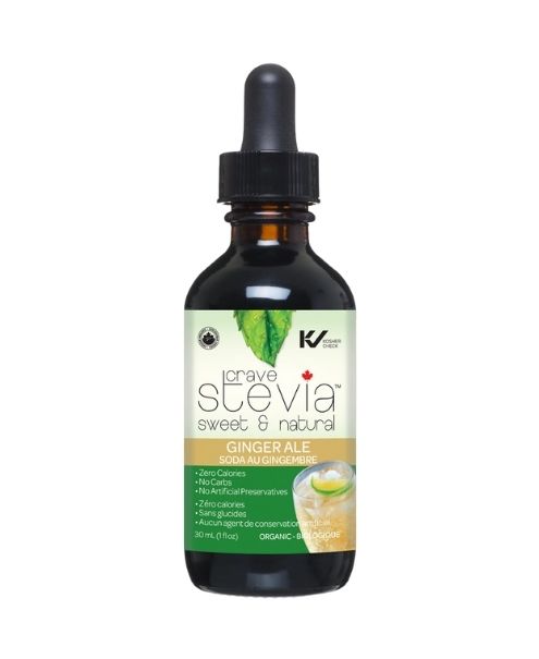 Crave Stevia - Ginger Ale Liq. Stevia 30ml - Image 1