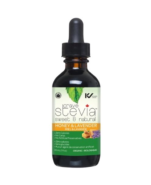 Crave Stevia - Honey & Lavender Liq. Stevia 30ml - Image 1