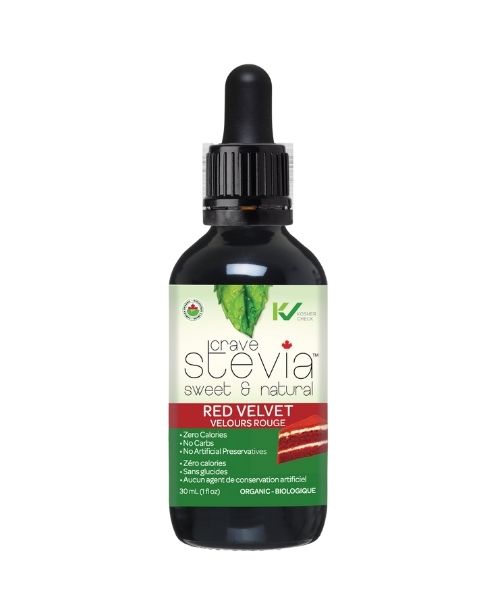 Crave Stevia - Red Velvet Liq. Stevia 30ml - Image 1