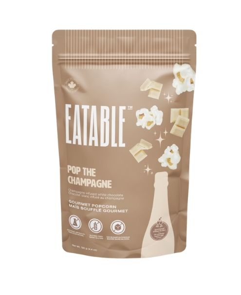 Eatable Foods Inc. - Pop The Champagne, 125g/12pk - Image 1