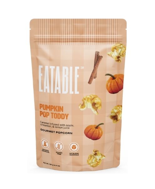 Eatable Foods Inc. - Pumpkin Pop Toddy, 125g/6pk - Image 1