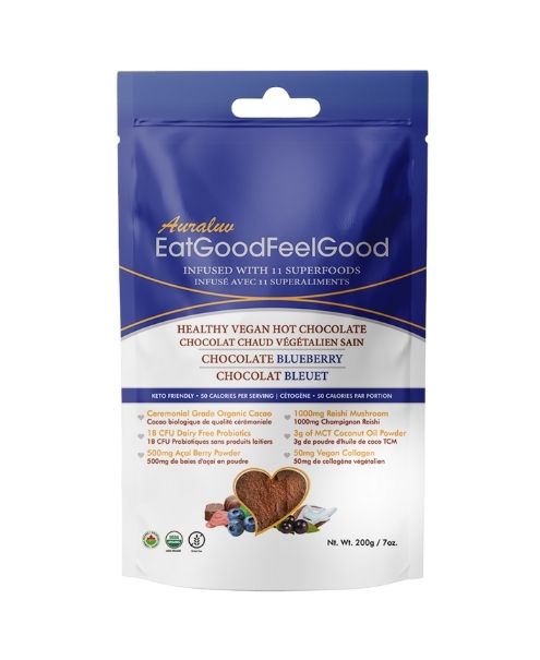 Eatgood Feelgood - Blueberry  Chocolate, 250g - Image 1