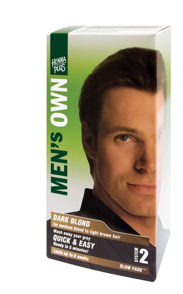 Hennaplus - Men's Own Dark Blond, 80ml - Image 1