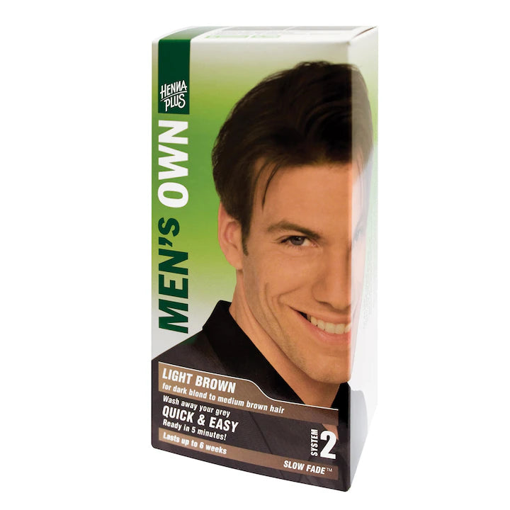 Hennaplus - Men's Own Light Brown, 80ml - Image 1