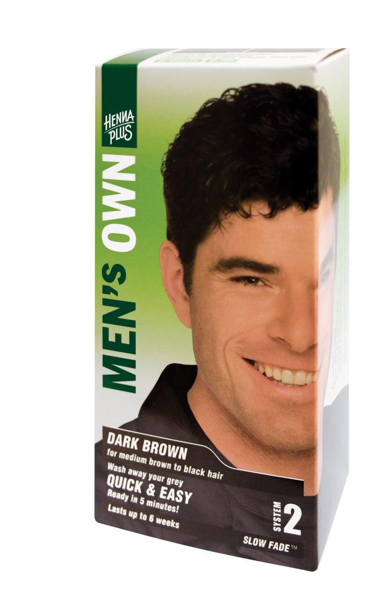 Hennaplus - Men's Own Dark Brown, 80ml - Image 1