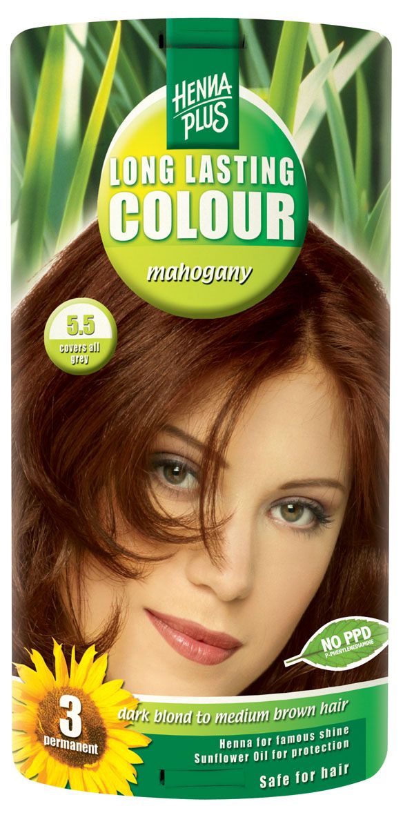 Hennaplus - Mahogany 5.5, 100ml - Image 1
