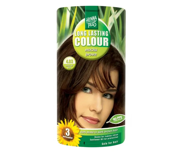 Hennaplus - Mocha Brown 4.03, 100ml - Image 1