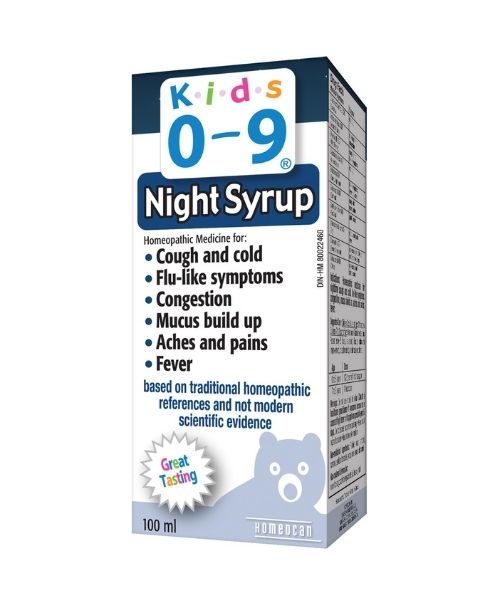 Homeocan - Kids 0-9 Night Cough&Cld,100ml - Image 1
