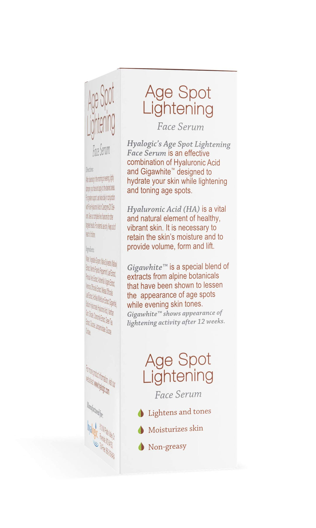 Hyalogic - Age Spot Lightening Serum,30ml - Image 7