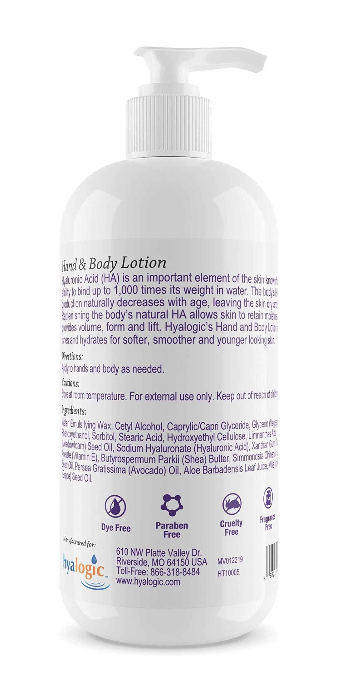 Hyalogic - Hand & Body Lotion, 295.7ml - Image 4