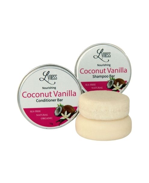 Lyness Beauty - Coconut Vanilla Conditioner Bar, 75g - Image 1
