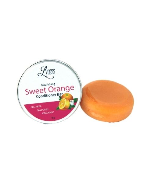 Lyness Beauty - Sweet Orange Conditioner Bar, 75g - Image 1