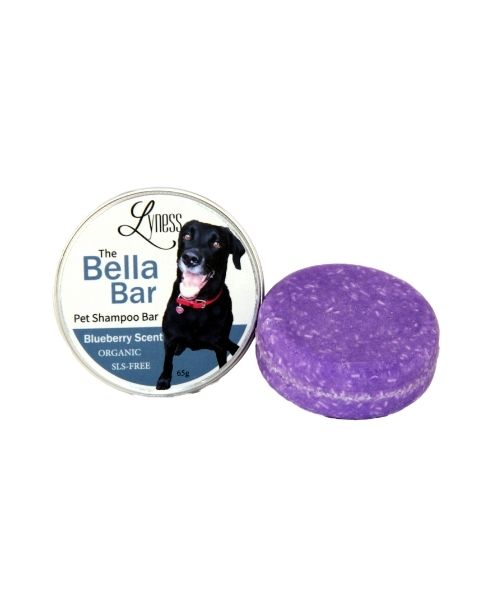Lyness Beauty - Pet Shampoo Bar - Blueberry, 65g - Image 1