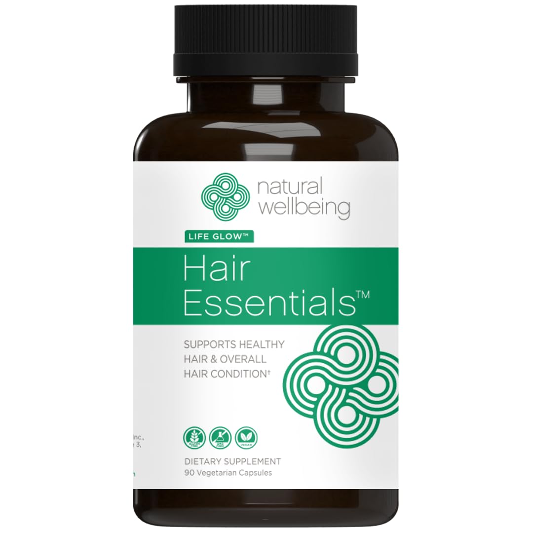 Natural Wellbeing - Hair Essentials (90caps) - Image 1