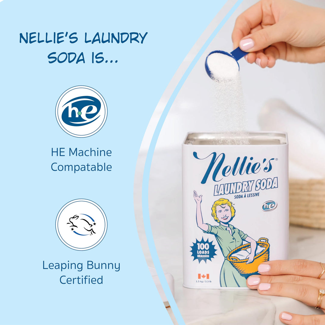 Nellie's - Laundry Soda (100 Load Tin Cork) - Image 6