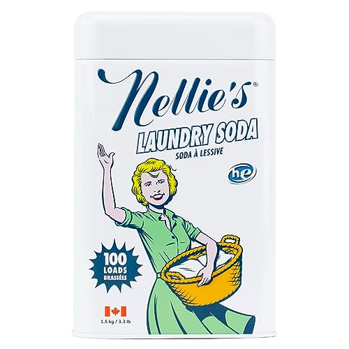 Nellie's - Laundry Soda (100 Load Tin Cork) - Image 1