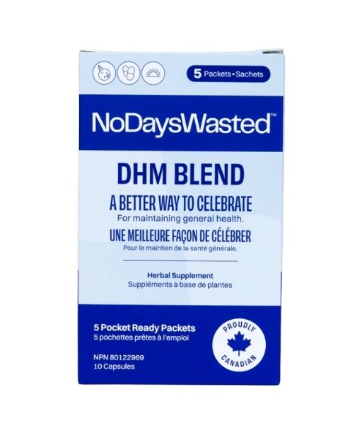 No Days Wasted - Dhm Blend 5pk - Single Packet (2caps) - Image 1