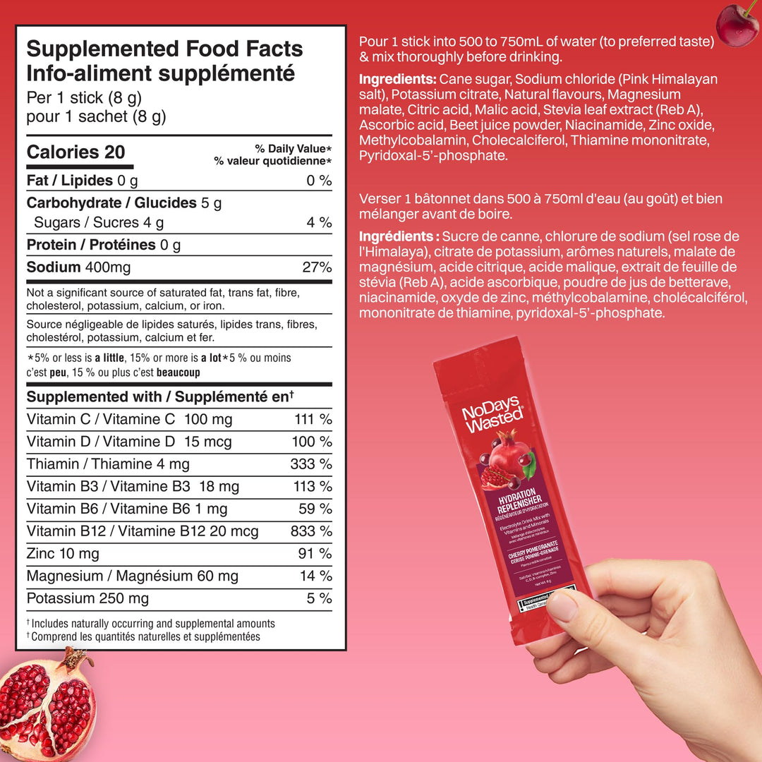 No Days Wasted - Cherry Pomegranate (15pk) - Image 9