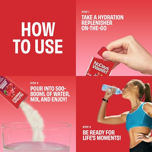 No Days Wasted - Cherry Pomegranate (5pk) - Image 10