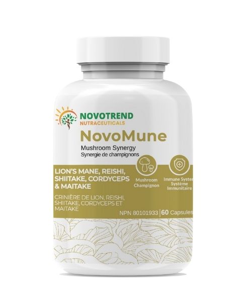 Novotrend - Novomune Mushroom Synergy (60caps) - Image 1