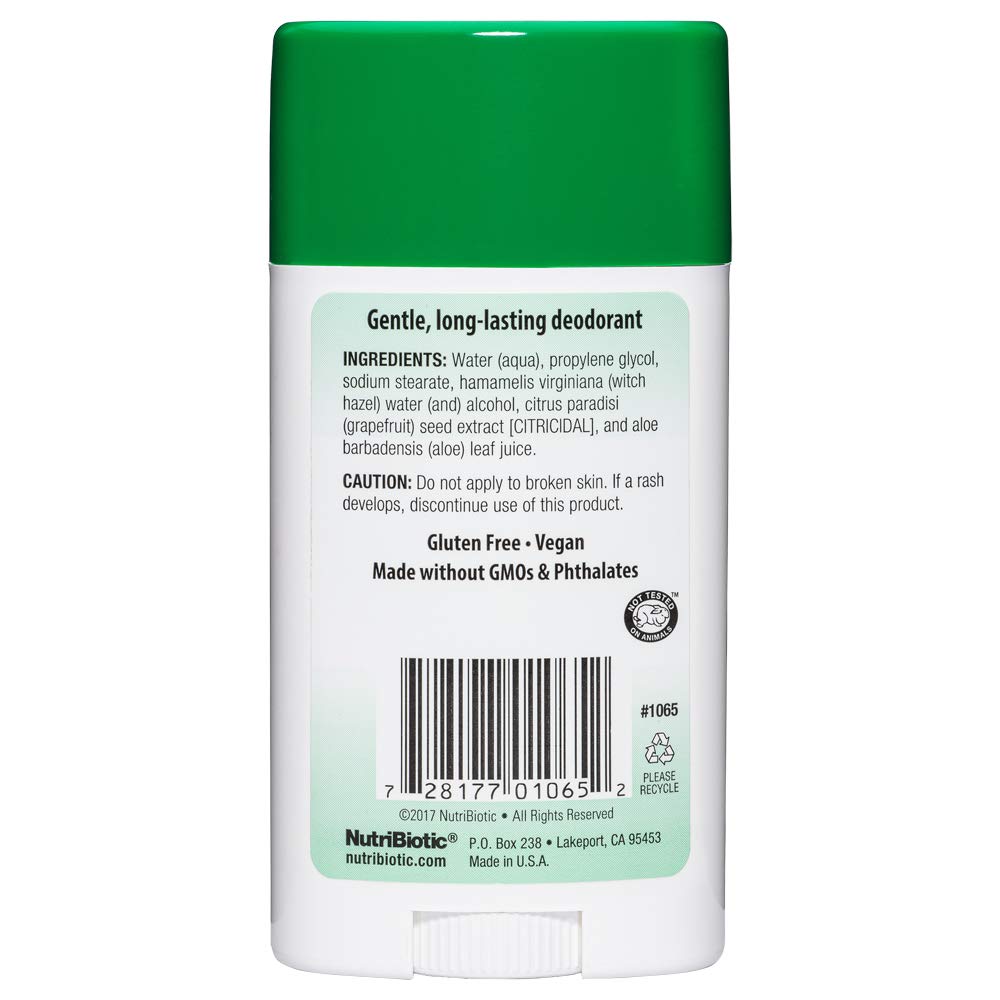 Nutribiotic - Deodorant Unscented (75g) - Image 4