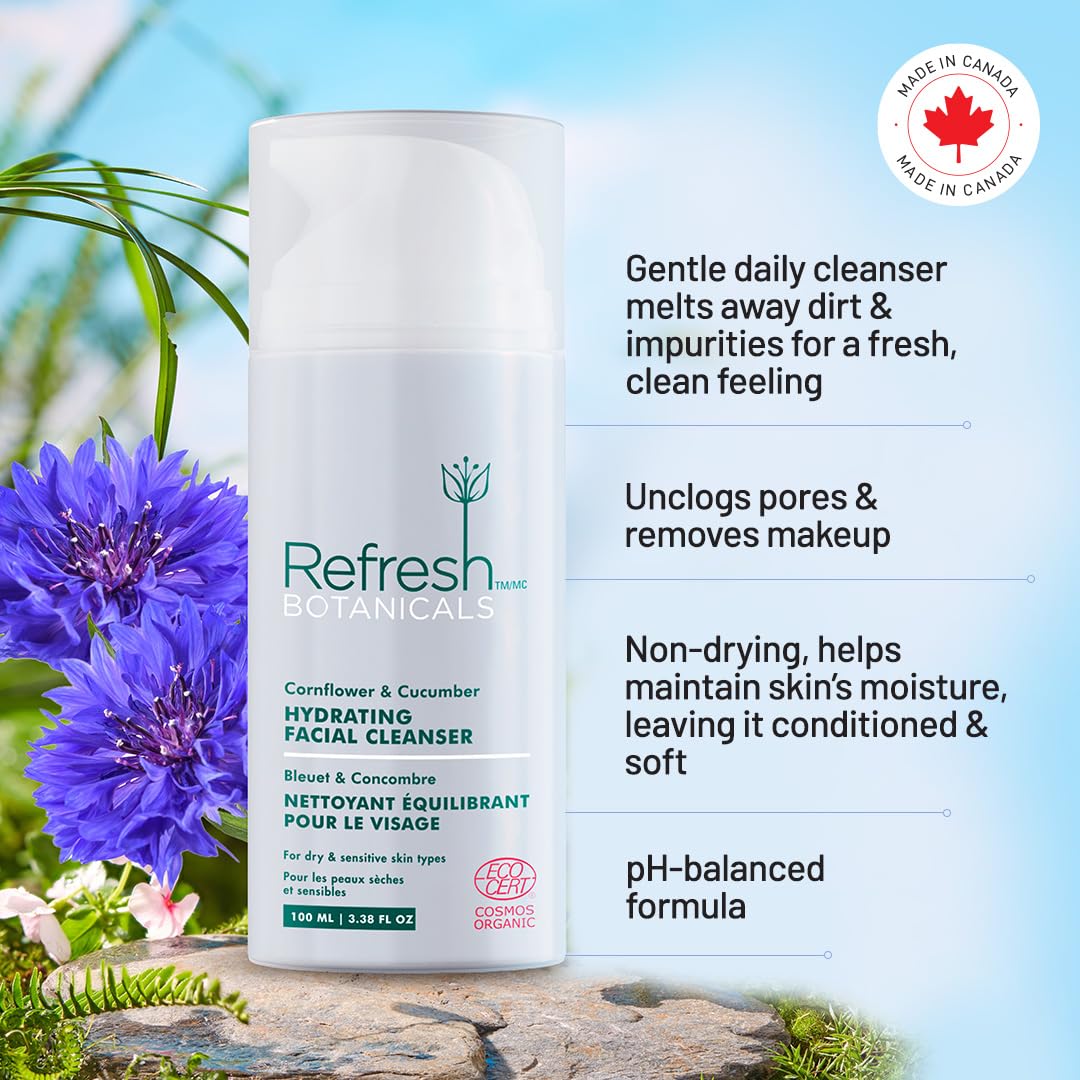 Refresh Botanicals - Hydrating Facial Cleanser (100ml) - Image 4