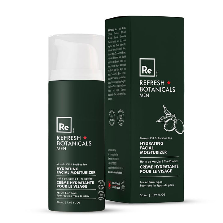 Refresh Botanicals - Men Hydrating Facial Moisturizer (50ml) - Image 3