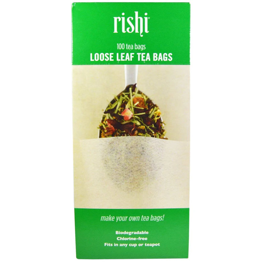 Rishi Tea - Loose Leaf Tea Bags (100/Box) - Image 1
