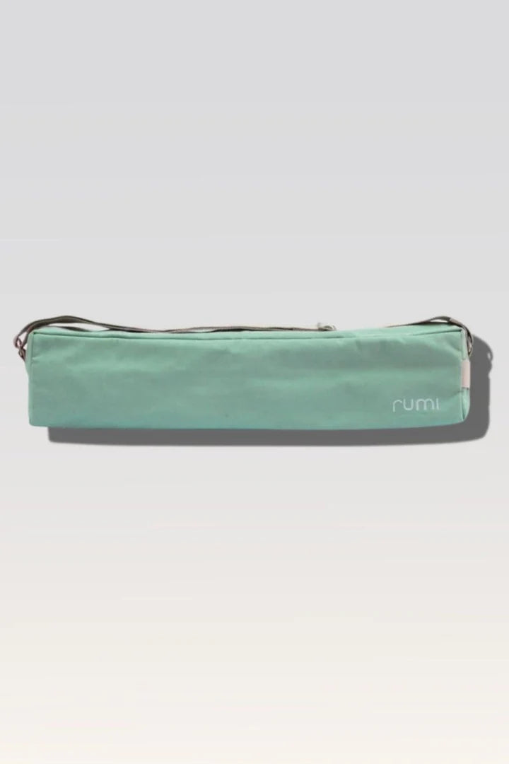 Rumi Earth - Cotton Yoga Bag - Light Peacock  - Image 1
