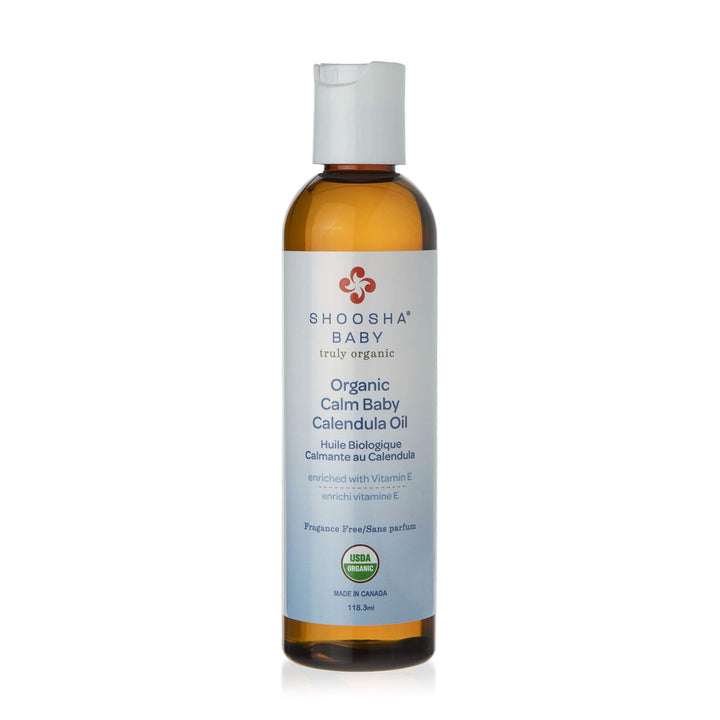 Shoosha - Calm Baby Calendula Oil - Fragrance Free - Image 3