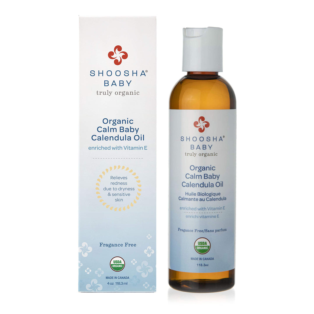 Shoosha - Calm Baby Calendula Oil - Fragrance Free - Image 6