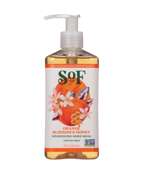 South Of France - Liquid Soap Orange Honey (236ml) - Image 1