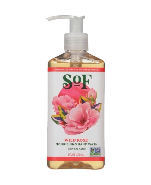 South Of France - Liquid Soap Wild Rose (236ml) - Image 1