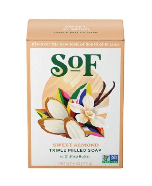 South Of France - Natural Soap Almond (170g) - Image 1