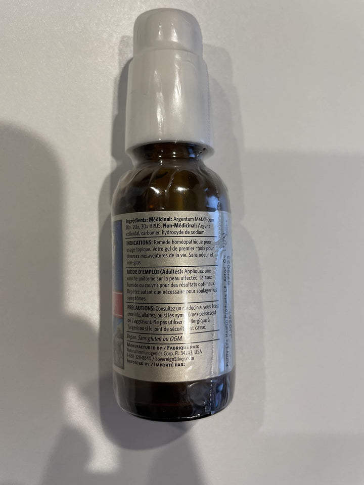 Sovereign Silver - Silver First Aid Gel (29ml) - Image 4