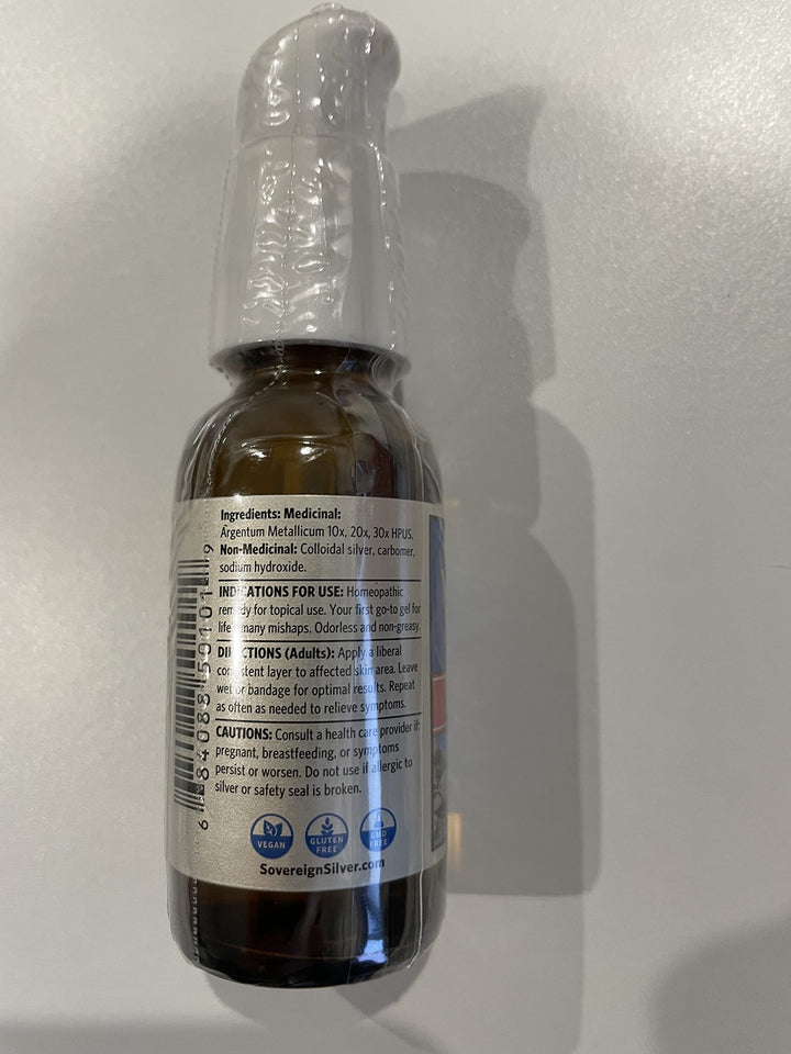 Sovereign Silver - Silver First Aid Gel (59ml) - Image 9