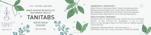 Tanit - Mouthwash, Frsh Mint (124tab Jar) - Image 10