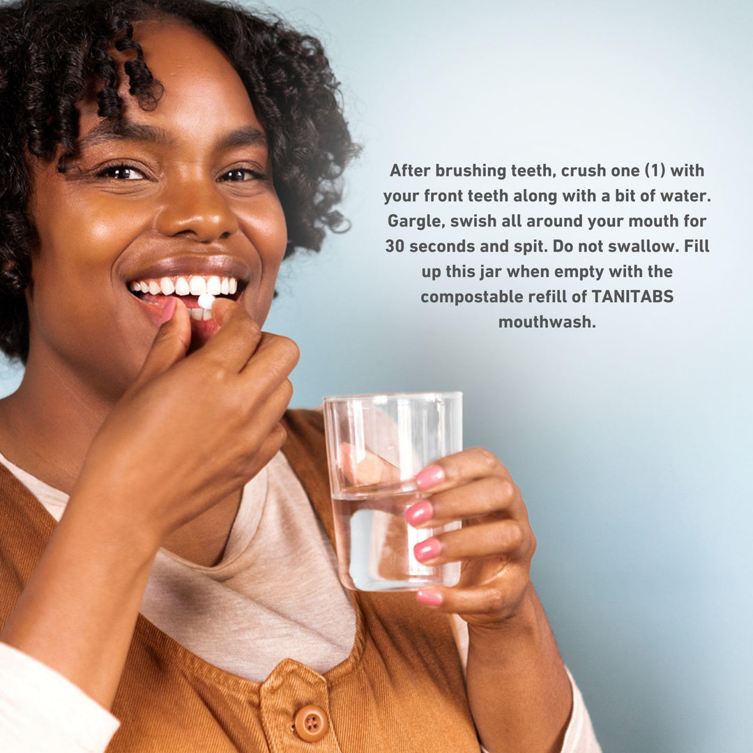 Tanit - Mouthwash, Frsh Mint (124tab Jar) - Image 6