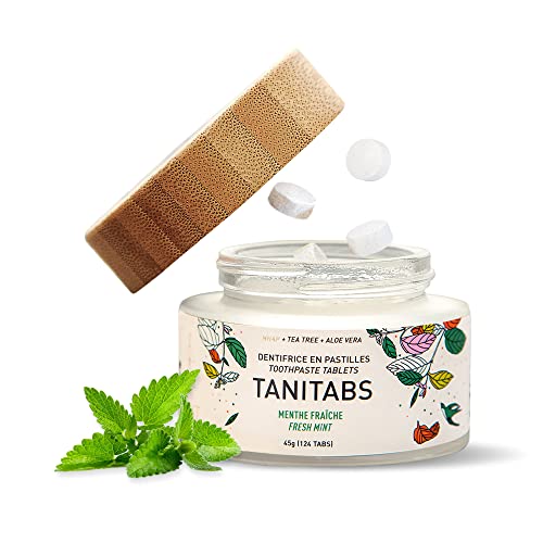 Tanit - Toothpste Tab., Frsh Mint (124tab Jar) - Image 1