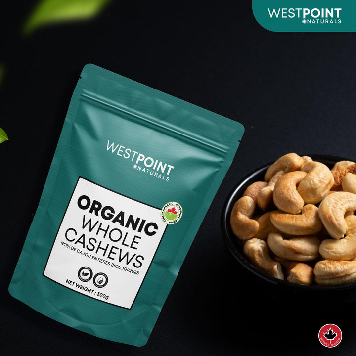 Westpoint Naturals - Organic Whole Cashews (300g/6pk) - Image 4