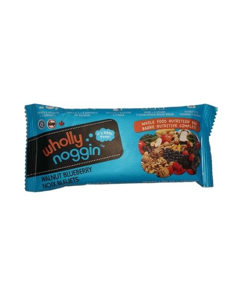 Wholly Noggin Foods Ltd - Walnut Blueberry (45g,12/Box) - Image 1