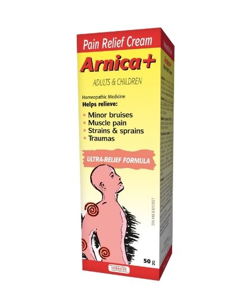 Homeocan - Arnica +Pain Relief Cream, 50g - Image 1