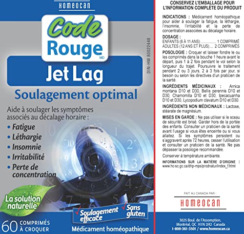 Homeocan - Jet Lag, 60tab - Image 7
