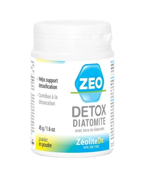 Mineral Medix - ZeoDetox, Diatomite, Powder, 45g/1.6oz - Image 1
